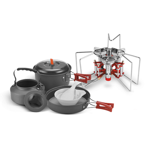 Fogão a gás de acampamento adaptador Campact para barraca