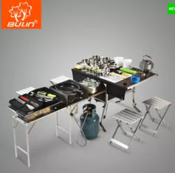 O que você precisa em uma cozinha de acampamento?